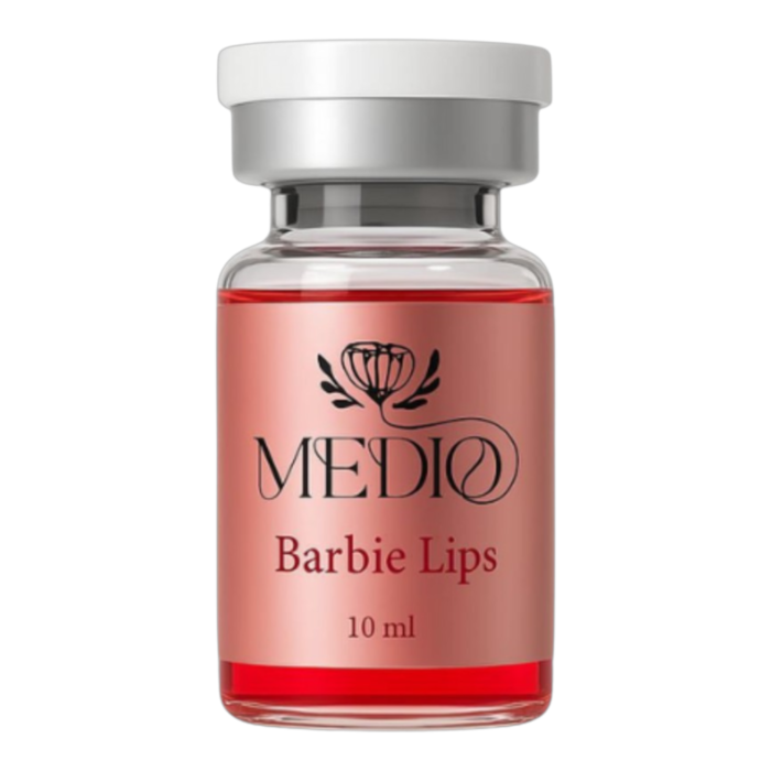 MediQ Barbie lips mesothrapy، محلول أحمر مركز سعة 10 مل.