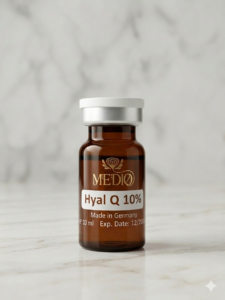 MediQ Mesothrapy Hyal Q 10% ، حمض الهيالورونيك المركز لترطيب البشرة بعمق.