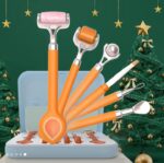 6-in-1 Premium Skincare & Beauty Kit | Rose Quartz Roller & Micro-Needling Set