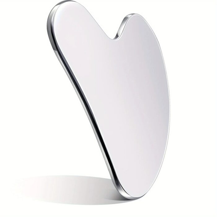 أداة جواشا معدنية لنحت الوجه (فولاذ مقاوم للصدأ) - Stainless Steel Gua Sha