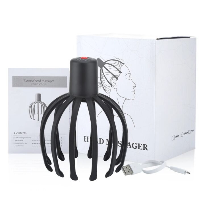 electric head massager | جهاز تدليك الرأس الكهربائي (الأخطبوط)
