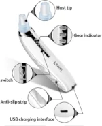 جهاز شفط الرؤوس السوداء | Kemei Vacuum - Image 2